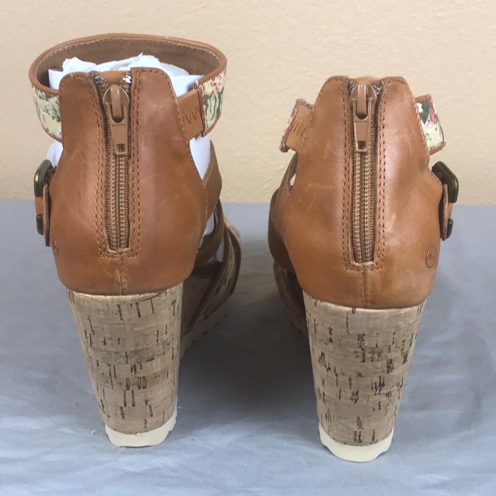 80%20 Willa Buckled Wedge Sandals Size 8.5 M - Picture 5 of 7